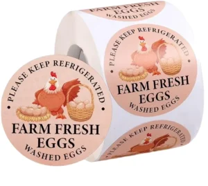 Recyclable Paper Adhesive Stickers with Custom Scratch-Off Labels for Grocery Packaging