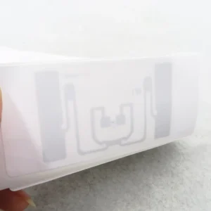 Recyclable Printed UHF RFID NFC Garment Tracking Tag Sticker