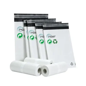 Recycled Content Plastic Packaging Bags Sustainable Shipping Mailers