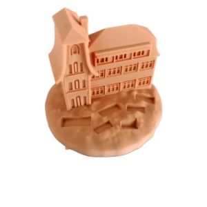 Red Wax Rapid Prototyping and High-Resolution Resin 3D Printing Service for Animation and Cartoon Toys