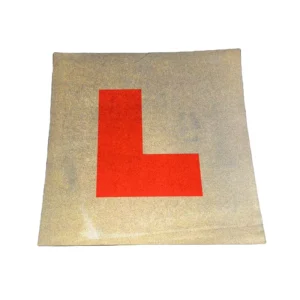 Reflective Magnetic L-Plate Car Sticker