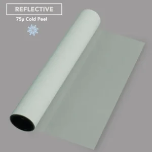 Reflective Silver DTF Transfer Film Glossy DTF Film for Safety Clothing Printing