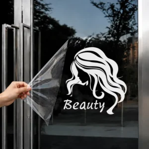 Removable Decorative Custom Window Glass Transfer Personalized Label Decal Sticker for Gift Craft