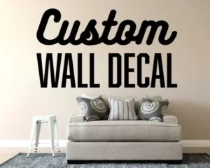 Removable Vinyl Wall Stickers UV Resistant and Waterproof