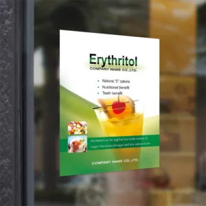 Removable Vinyl Window Decals for Business Storefront Advertising Office Branding