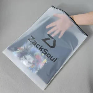 Resealable Printed Poly Zipper Packaging Bag for Clothing and Bikinis