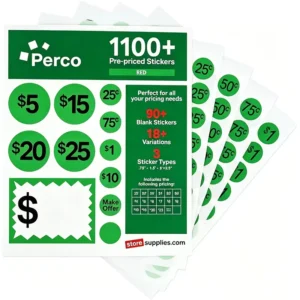 Retail Store Sale Stickers Price Tags Clearance Discount Labels for Supermarket Shop