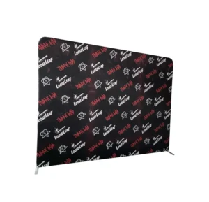 Retractable Portable Large-Format Backdrop Banner Stand with Custom Logo