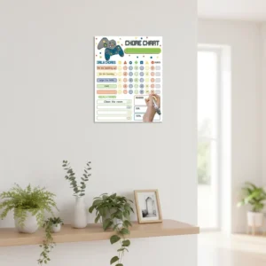 Reusable Foldable Magnetic Calendar Planner Board Felt Dry Erase Whiteboard Custom Schedule Organizer for Home Office