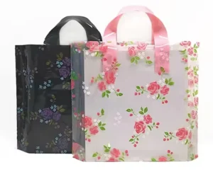 Reusable Plastic Bags with Custom Digital Printing and Logo