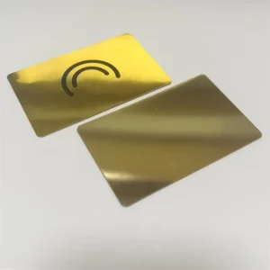 Rewritable NFC Waterproof Metal Business Access Card for Enterprise Dynamic Security Evolving Personnel Authorization Control