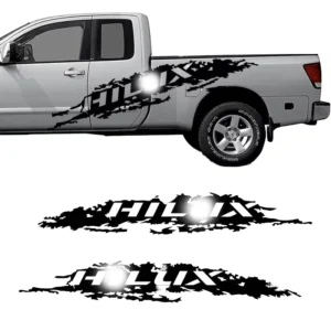 Ripped Edge Car Body Design Decal