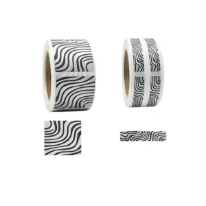 Roll-Packed Adhesive Labels Transparent Scratch-Off Film Prize-Draw Scratch Coating Sealing Stickers Gift Packaging