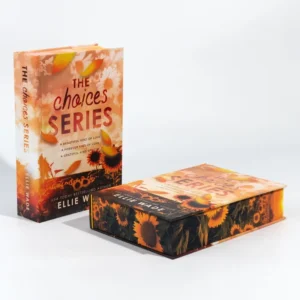 Romance Novel, Hardcover, Foil Printing, Sprayed Edges