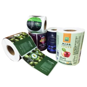 Round Label Stickers with Durable Material