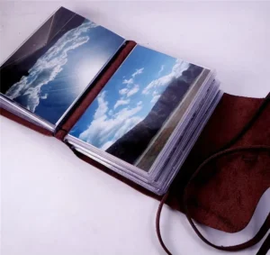 Rustic Handmade 4×6 Leather Photo Album