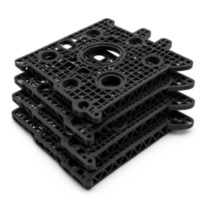 SLA 3D Printed Complex Lattice Structural Parts Black Resin Topology Optimization Prototype Engineering Service