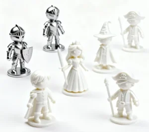 SLM 3D Printing Service for Custom Toy Prototypes with Customized Size and Color Polished Surface