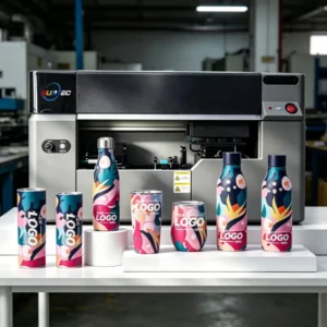 STR-180D Desktop Rotary UV Cylinder Printer for Tumblers, Water Bottles, Aluminum Cans, Mugs, and Crafts