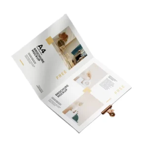 Saddle Stitch Printing Service With Art Paper For Booklet Brochure Magazine