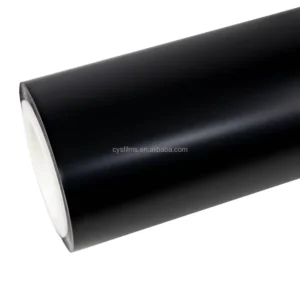 Satin black car wrap vinyl anti-dirty color-changing film car wrap sticker