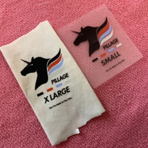 Screen Printing Heat Transfer Label Tagless Neck Label for Garments