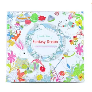 Secret Gardens Magic Forest Handprint Coloring Book for Adults and Children