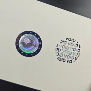 Security 3D Hologram Sticker Label, PET, Waterproof, Anti-Forgery, Tamper-Resistant, for Automotive and Aerospace