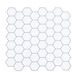 Self-Adhesive 3D Wall Stickers Waterproof Moisture-Proof Hexagonal Wall Stickers for Home Decor Bedroom Entrance Background Wall