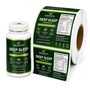 Self-Adhesive Custom Printed Bottle Labels, Manufacturer Roll Packaging Labels