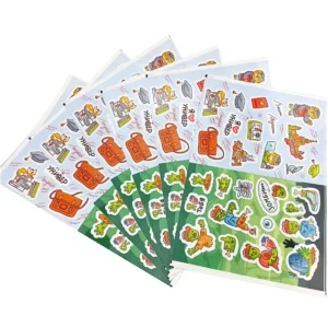 Self-Adhesive Decorative Sticker Custom Cute Cartoon Comics and Animation Stickers