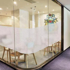 Self-Adhesive Frosted Privacy Vinyl Film for Glass Windows and Doors