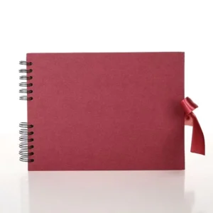 Self-Adhesive PVC/PU Commemorative Photo Album Handmade Photocard Holder Customizable Size Wedding Application Wire