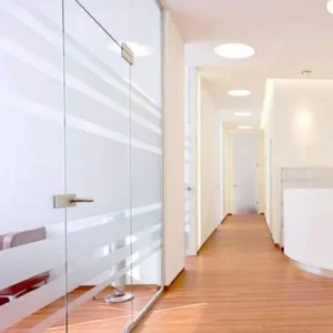Self-Adhesive PVC Privacy Window Film Frosted Glass Window Stickers