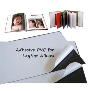 Self-Adhesive PVC Sheet for Photo Album Cutting, CE Certified, Customizable Sizes, 0.7-1.5 mm Thickness