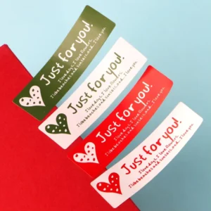 Self-Adhesive Paper Anti-Counterfeit Sealing Stickers with UV Coating