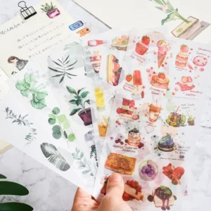 Self-Adhesive Paper Stickers for Kids, Scrapbooking, School Supplies, and Classroom Rewards