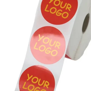 Self-Adhesive Thank-You Stickers Glossy PVC and Vinyl Decorative Labels for Cosmetic Shipping