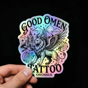 Self-Adhesive UV Waterproof Holographic PVC Die-Cut Vinyl Stickers