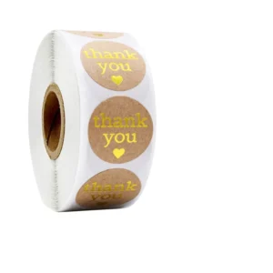Self-Adhesive Vinyl Decorative Stickers for Cosmetic Shipping Labels