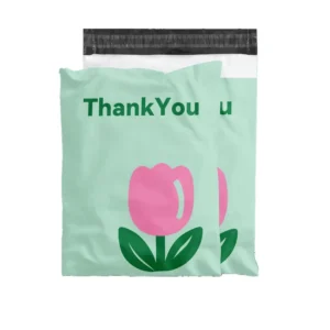 Self-Adhesive Waterproof Pink Mailing Envelopes for Postage and Parcel Shipping