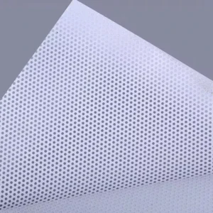 Self adhesive Glossy PVC Vinyl One way Vision Window Stickers Eco friendly Semi Transparent
