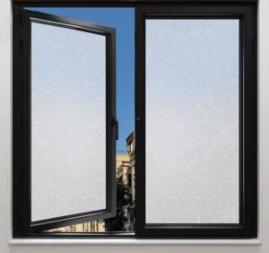 Self adhesive Modern 100% Heat Insulation Window Tint Stickers Glass Film Matte White