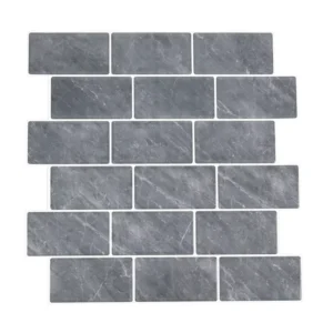 Self adhesive Waterproof Moisture proof Wall Stickers 3D Stereo Self adhesive Marble Wall Stickers for Bedroom Wall Decoration