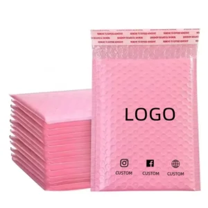 Shiny Holographic Bubble Mailer Bag, Christmas Gift Bag, Laser Glitter
