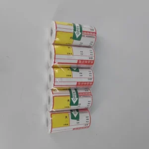 Shipping Thermal Inventory Barcode Label Matte Coated Paper Adhesive Sticker