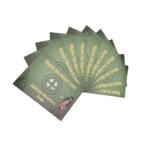 Shoe Discount Coupon Leaflet Brochure Booklet, Art Paper, Glossy Lamination, UV Printing, Custom Design