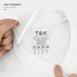 Silicone Washable Printed Ink Transfer Labels for Clothing