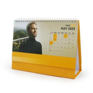 Simple American-Style Desk Calendar for Home Decoration