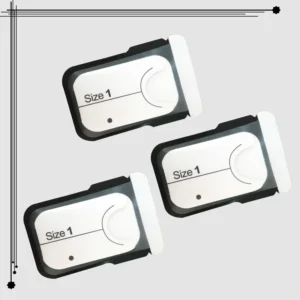 Sizes 0, 1, and 2 Disposable Dental Barrier Envelope Protective Covers for X-Ray Imaging Plates